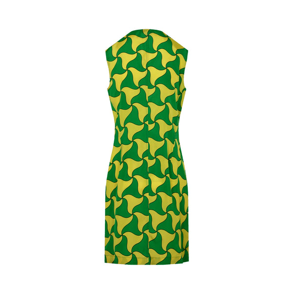 Bottega Veneta Parakeet Kiwi Dress | Designer code: 691535V1N20 | Luxury Fashion Eshop | Lamode.com.hk