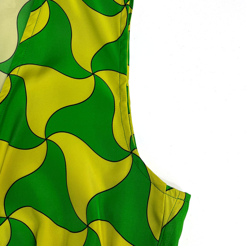 Bottega Veneta Parakeet Kiwi Dress | Designer code: 691535V1N20 | Luxury Fashion Eshop | Lamode.com.hk