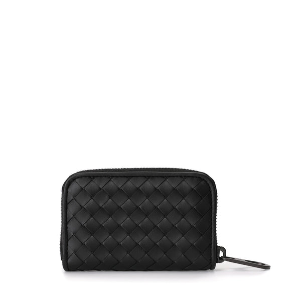 Bottega Veneta Intrecciato Leather Coin Purse | Designer code: 473010V4651 | Luxury Fashion Eshop | Lamode.com.hk
