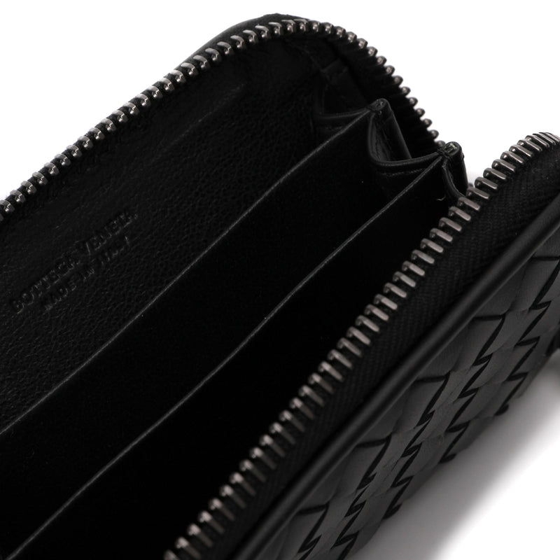 Bottega Veneta Intrecciato Leather Coin Purse | Designer code: 473010V4651 | Luxury Fashion Eshop | Lamode.com.hk