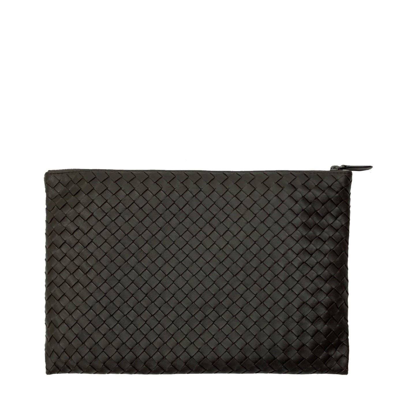 Bottega Veneta Intrecciato Weave Large Pouch | Designer code: 522430V001N | Luxury Fashion Eshop | Lamode.com.hk
