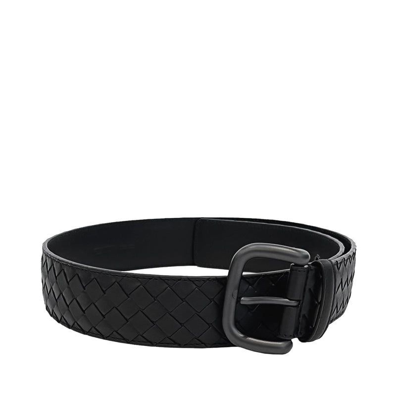 Bottega Veneta Intrecciato Weave Belt | Designer code: 173784V4650 | Luxury Fashion Eshop | Lamode.com.hk