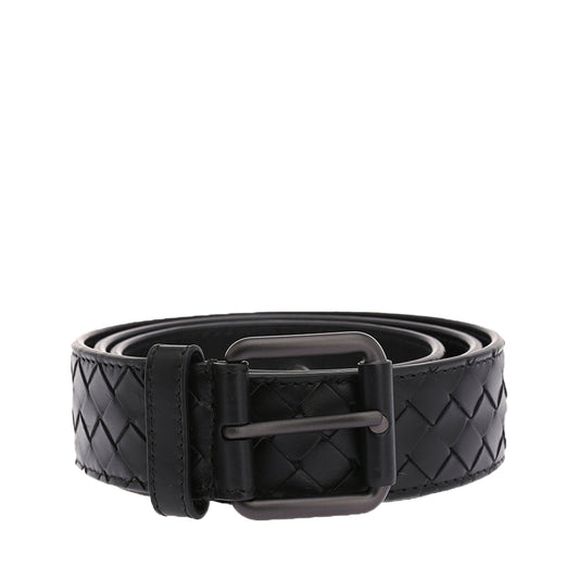 Bottega Veneta Intercciato Belt | Designer code: 407396V4650 | Luxury Fashion Eshop | Lamode.com.hk