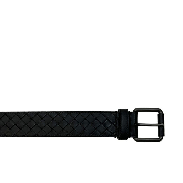 Bottega Veneta Intercciato Belt | Designer code: 407396V4650 | Luxury Fashion Eshop | Lamode.com.hk