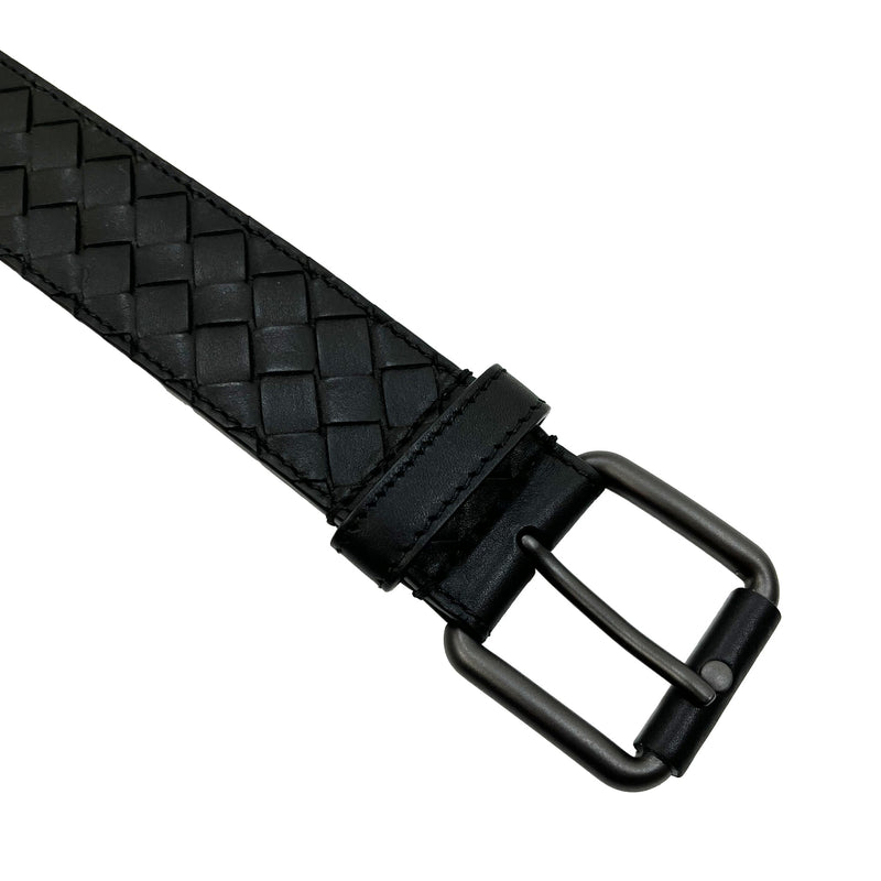 Bottega Veneta Intercciato Belt | Designer code: 407396V4650 | Luxury Fashion Eshop | Lamode.com.hk