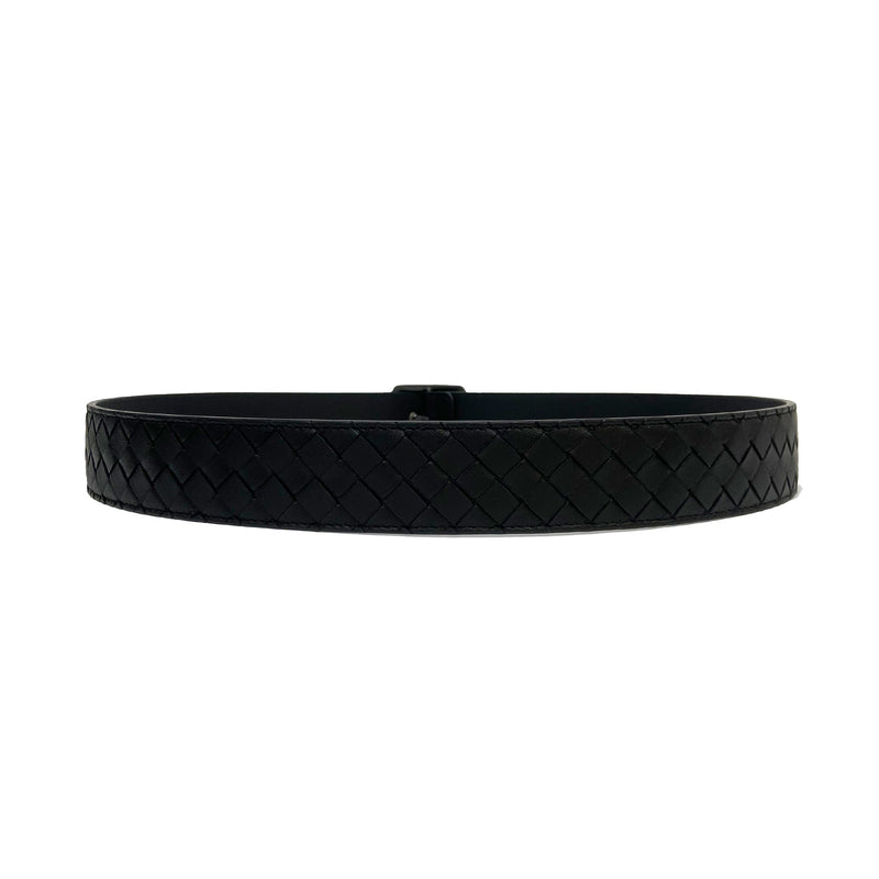 Bottega Veneta Intrecciato Leather Belt | Designer code: 482669V001O | Luxury Fashion Eshop | Lamode.com.hk