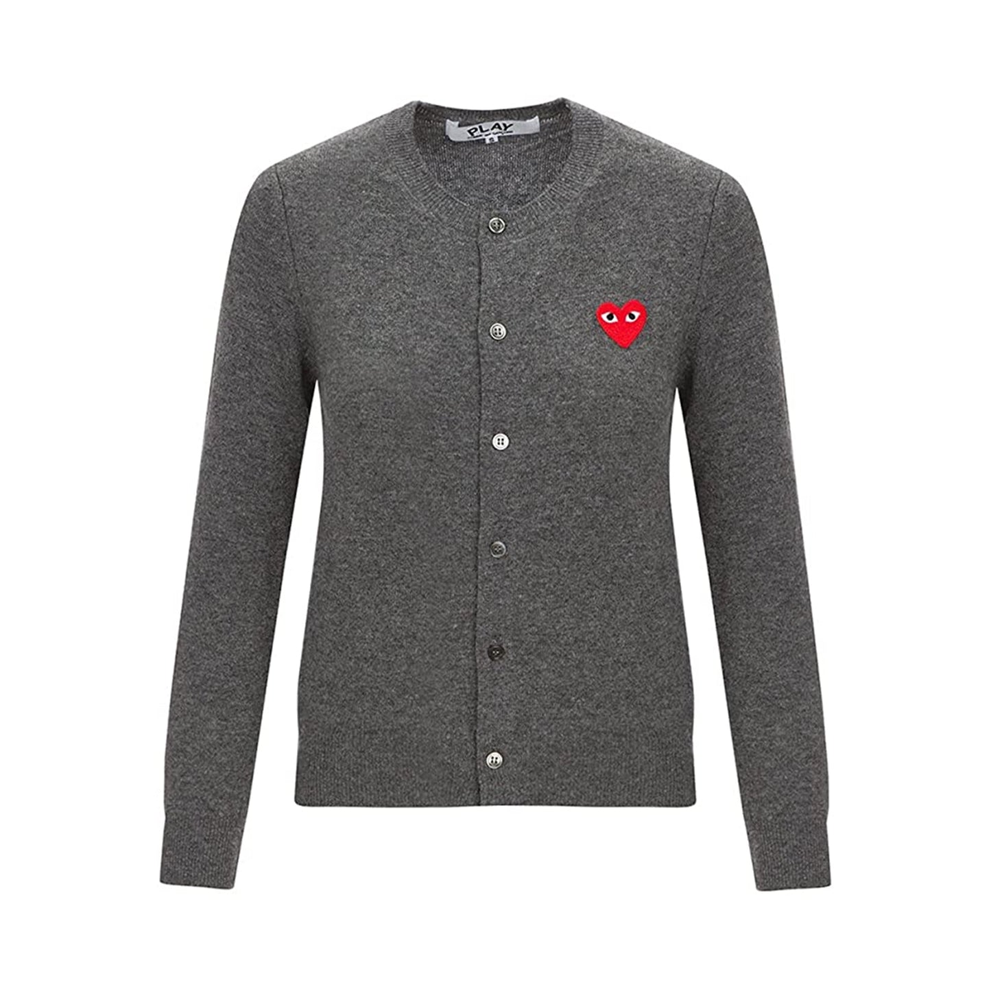 Comme Des Garcons Play Mini Heart Cardigan | Designer code: P1N007 | Luxury Fashion Eshop | Lamode.com.hk