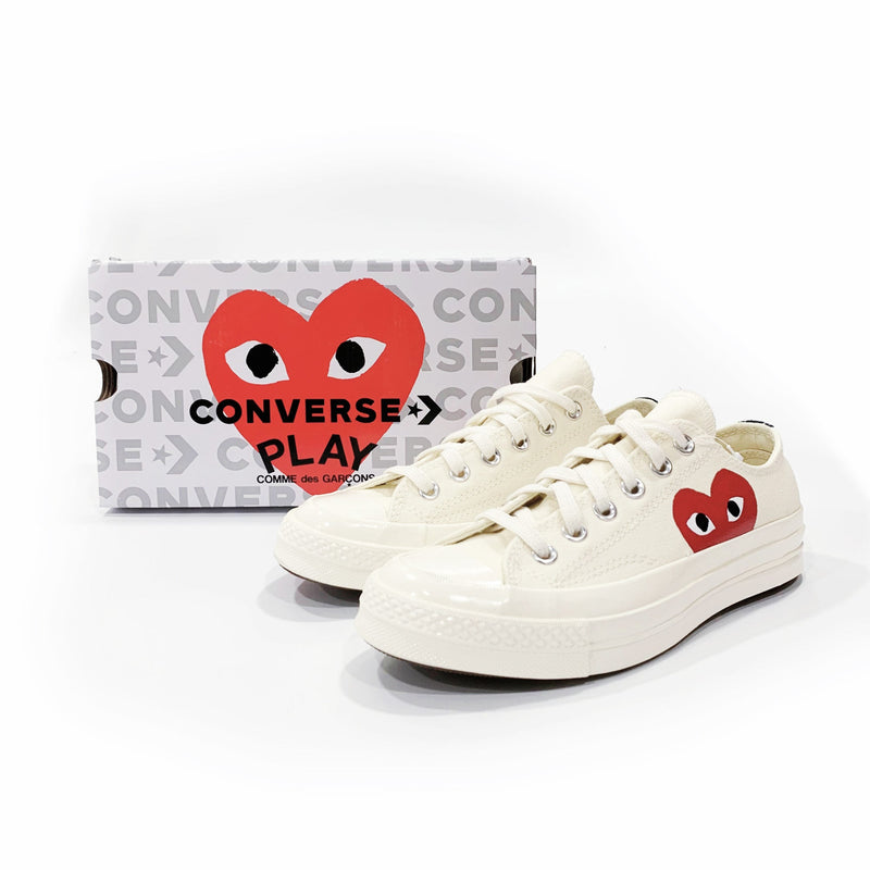 Converse Comme Des Garcons Play All Star Sneakers | Designer code: P1K111 | Luxury Fashion Eshop | Lamode.com.hk