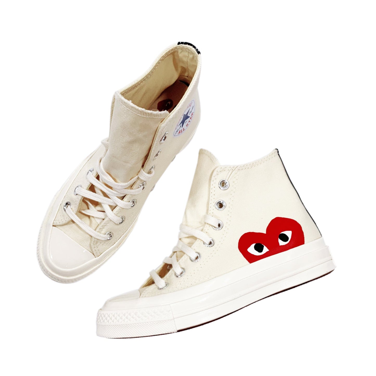 Converse Comme Des Garcons Cdg Play Chuck Taylor High | Designer code: P1K112 | Luxury Fashion Eshop | Lamode.com.hk