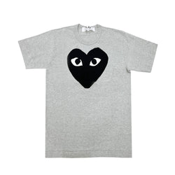 Comme Des Garcons Play Heart Print T-shirt | Designer code: P1T084 | Luxury Fashion Eshop | Lamode.com.hk