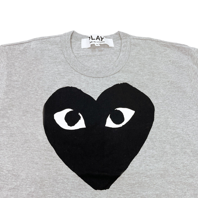 Comme Des Garcons Play Heart Print T-shirt | Designer code: P1T084 | Luxury Fashion Eshop | Lamode.com.hk