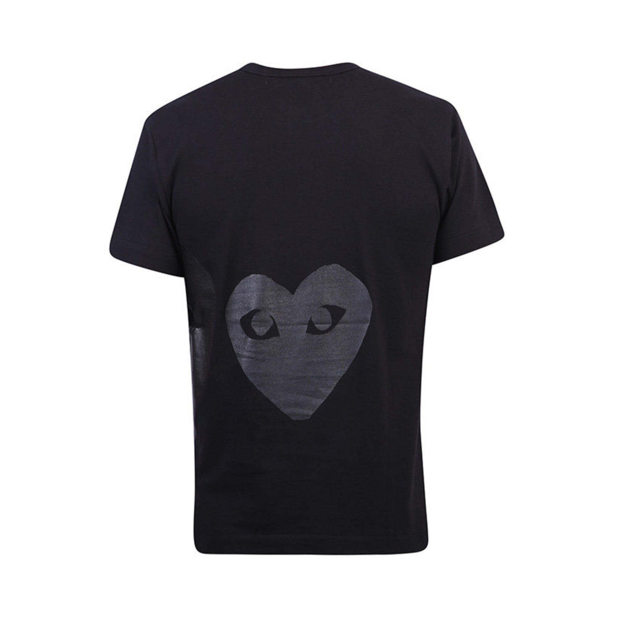 Comme Des Garcons PLAY☆シャドー ブラック ３ハート Tシャツ Comme des Garcons PLAY | 3 Heart T-Shirt | Regular Fit T