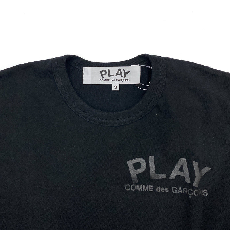 Comme Des Garcons Play Black 3 Heart T-shirt | Designer code: P1T196 | Luxury Fashion Eshop | Lamode.com.hk