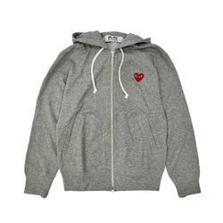 Comme Des Garcons Play Heart Patch Hoodie | Designer code: P1T168 | Luxury Fashion Eshop | Lamode.com.hk