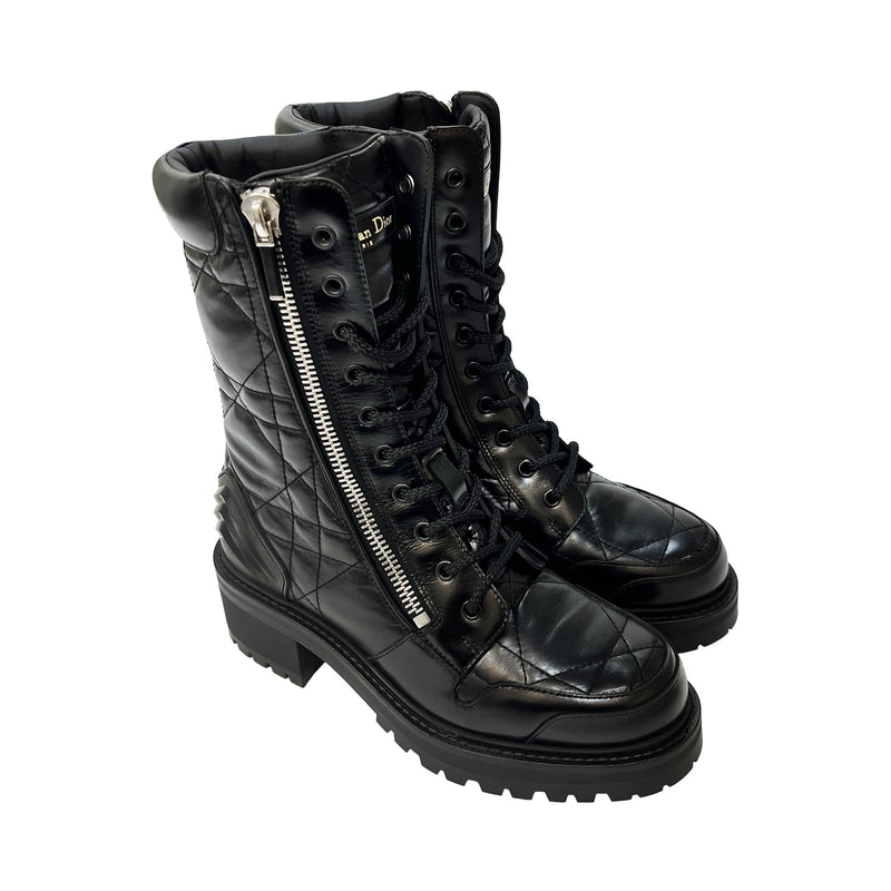 Dior Leather Ankle Boot | Designer code: KCI733CQC | Luxury Fashion Eshop | Lamode.com.hk