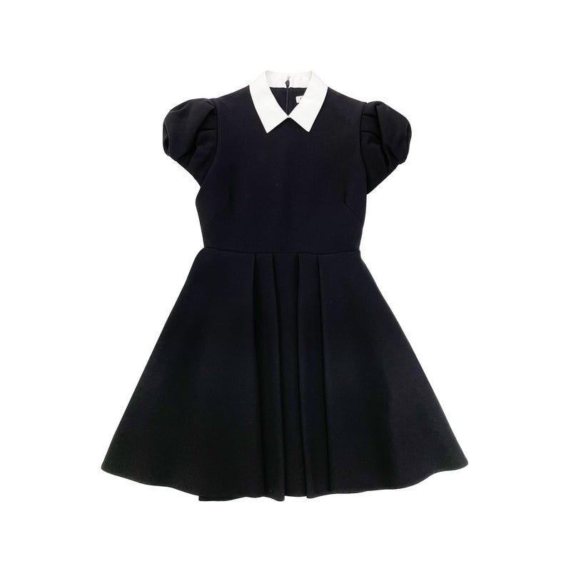 Dior Contrast Collar Dress | Designer code: 151R73A1221 | Luxury Fashion Eshop | Lamode.com.hk
