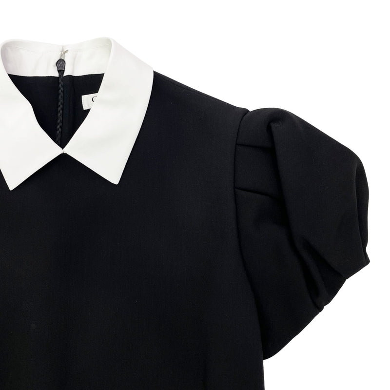Dior Contrast Collar Dress | Designer code: 151R73A1221 | Luxury Fashion Eshop | Lamode.com.hk