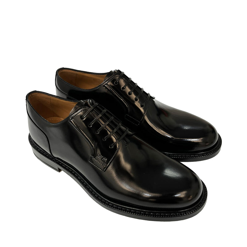 Dior Leather Logo Oxfords | Designer code: 3DE287YON | Luxury Fashion Eshop | Lamode.com.hk