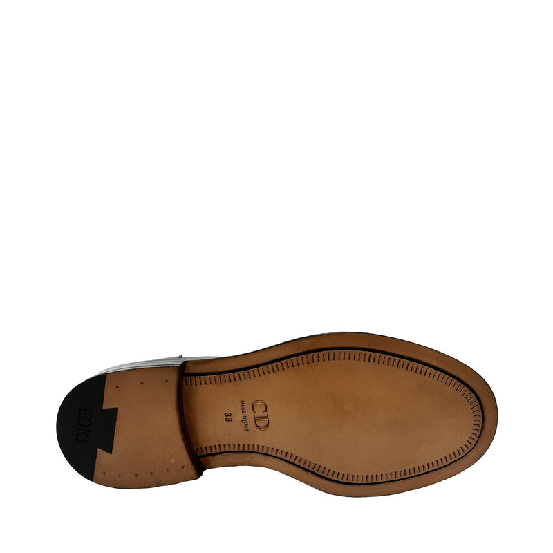 Dior Leather Logo Oxfords | Designer code: 3DE287YON | Luxury Fashion Eshop | Lamode.com.hk