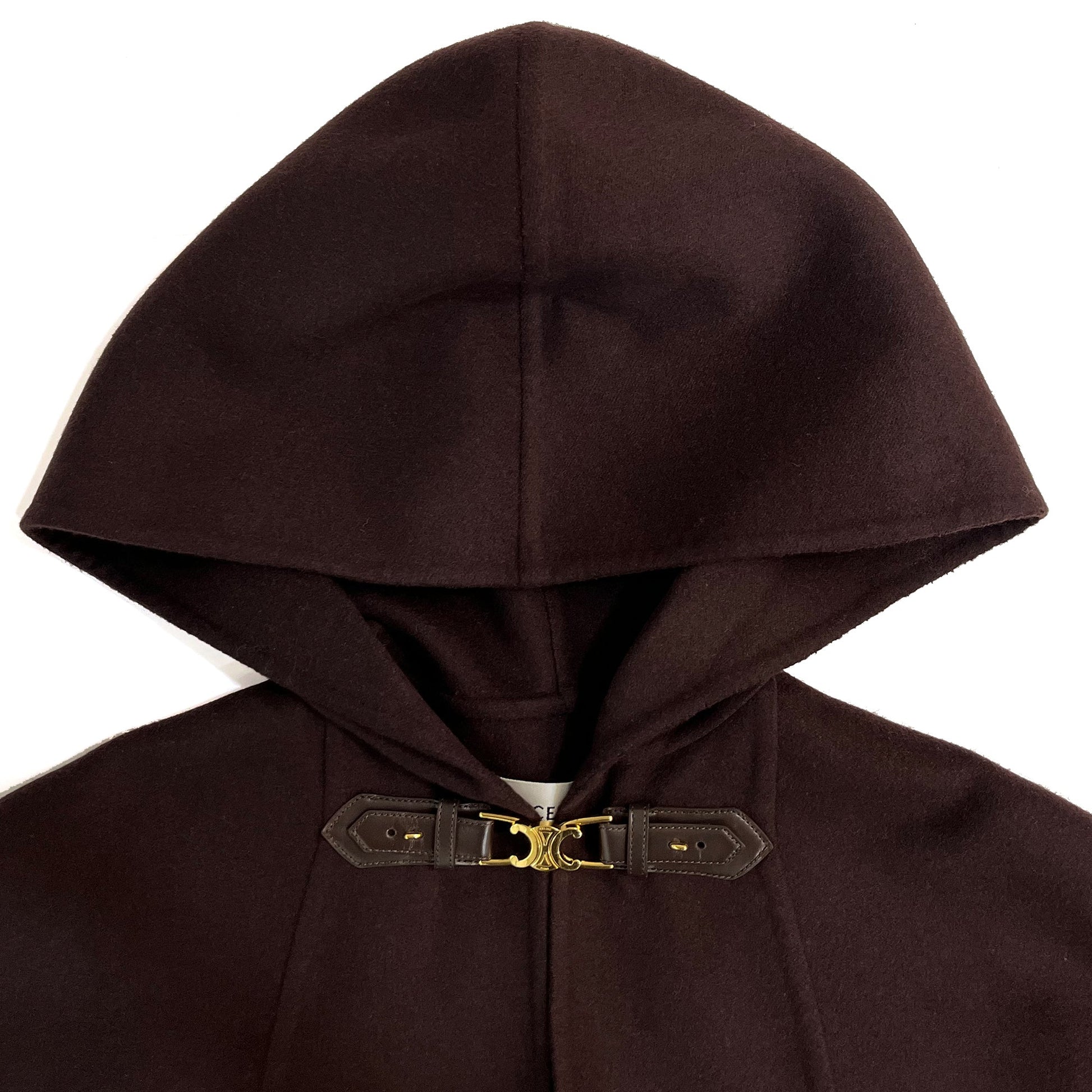 Celine Plain Oversized Logo Poncho | Designer code: 2M6456700 | Luxury Fashion Eshop | Lamode.com.hk