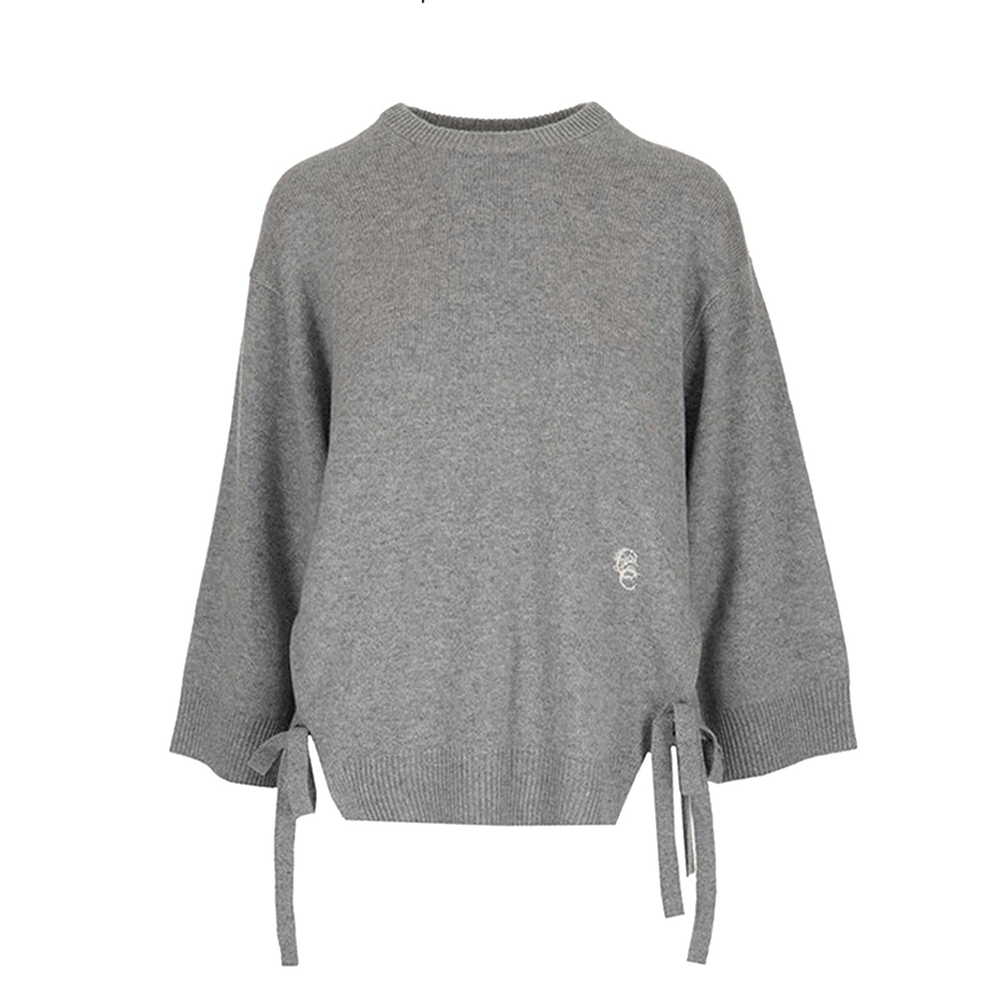 Chloe Embroidered Logo Ribbon Sweater | Designer code: CHC20SMP56500 | Luxury Fashion Eshop | Lamode.com.hk