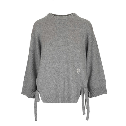 Chloe Embroidered Logo Ribbon Sweater | Designer code: CHC20SMP56500 | Luxury Fashion Eshop | Lamode.com.hk