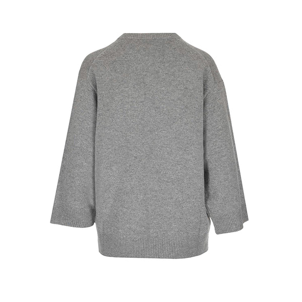 Chloe Embroidered Logo Ribbon Sweater | Designer code: CHC20SMP56500 | Luxury Fashion Eshop | Lamode.com.hk