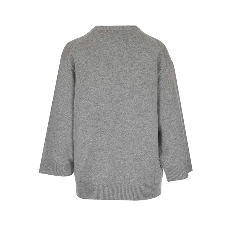 Chloe Embroidered Logo Ribbon Sweater | Designer code: CHC20SMP56500 | Luxury Fashion Eshop | Lamode.com.hk
