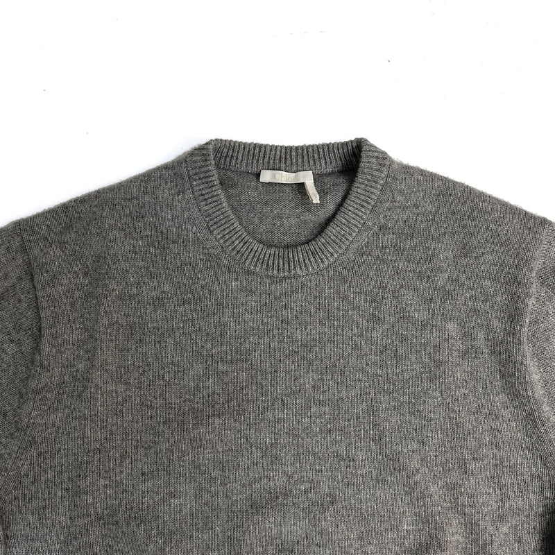 Chloe Embroidered Logo Ribbon Sweater | Designer code: CHC20SMP56500 | Luxury Fashion Eshop | Lamode.com.hk