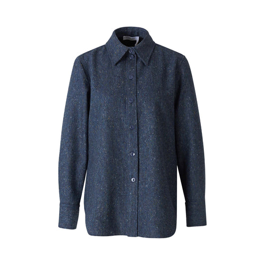 Chloe Wool Tweed Shirt | Designer code: CHC22AHT16065 | Luxury Fashion Eshop | Lamode.com.hk