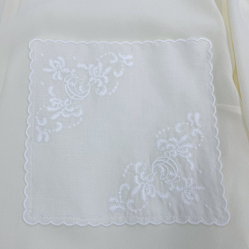 Chloe Pocket Embroidered Round Neck Top | Designer code: CHC22SHT23004 | Luxury Fashion Eshop | Lamode.com.hk