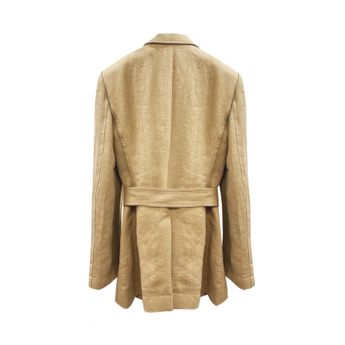 Chloe Belted Linen Jacket | Designer code: CHC22SVE25039 | Luxury Fashion Eshop | Lamode.com.hk