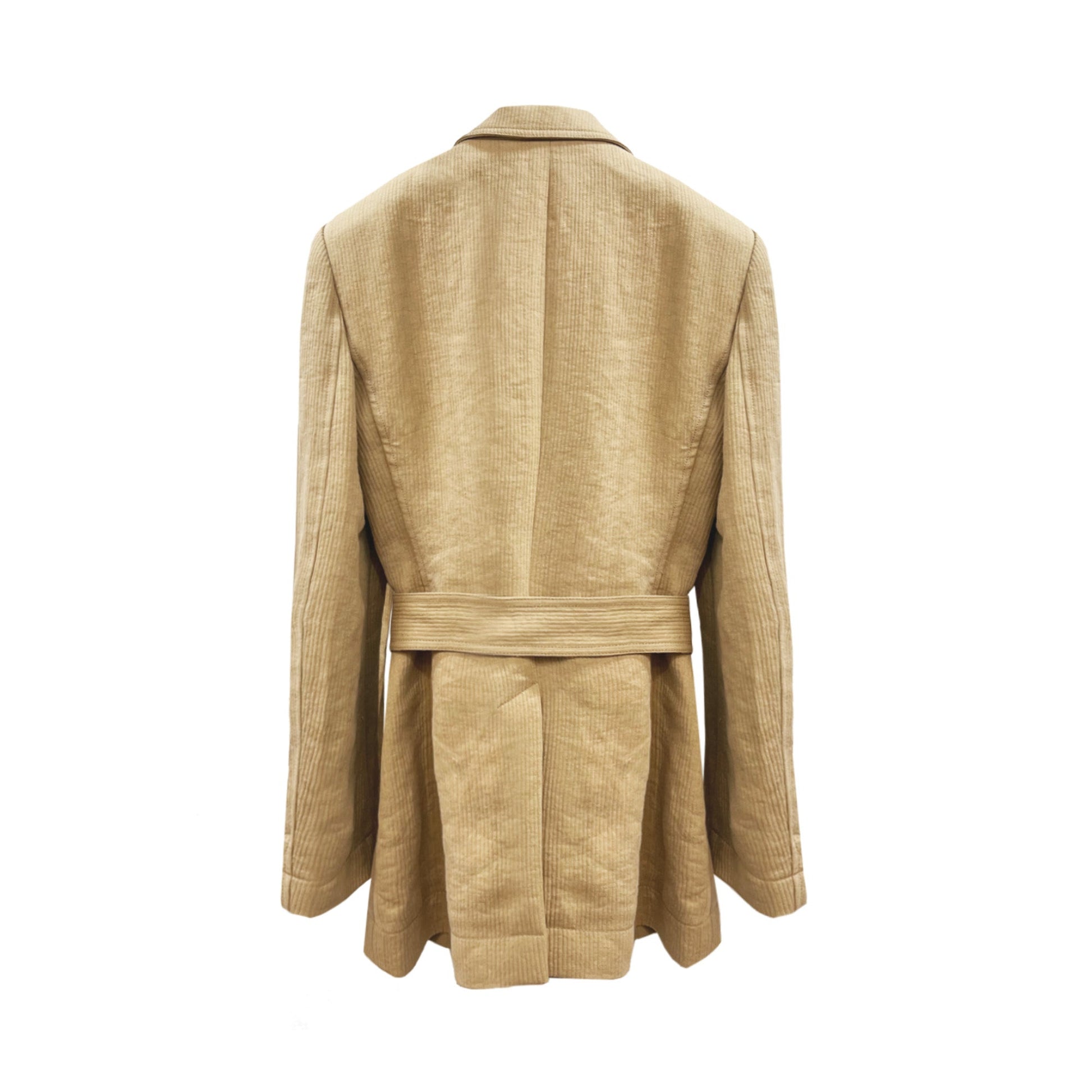 Chloe Belted Linen Jacket | Designer code: CHC22SVE25039 | Luxury Fashion Eshop | Lamode.com.hk