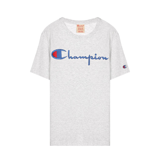 Champion Script Logo Crew Neck T-shirt | Designer code: 210972 | Luxury Fashion Eshop | Lamode.com.hk