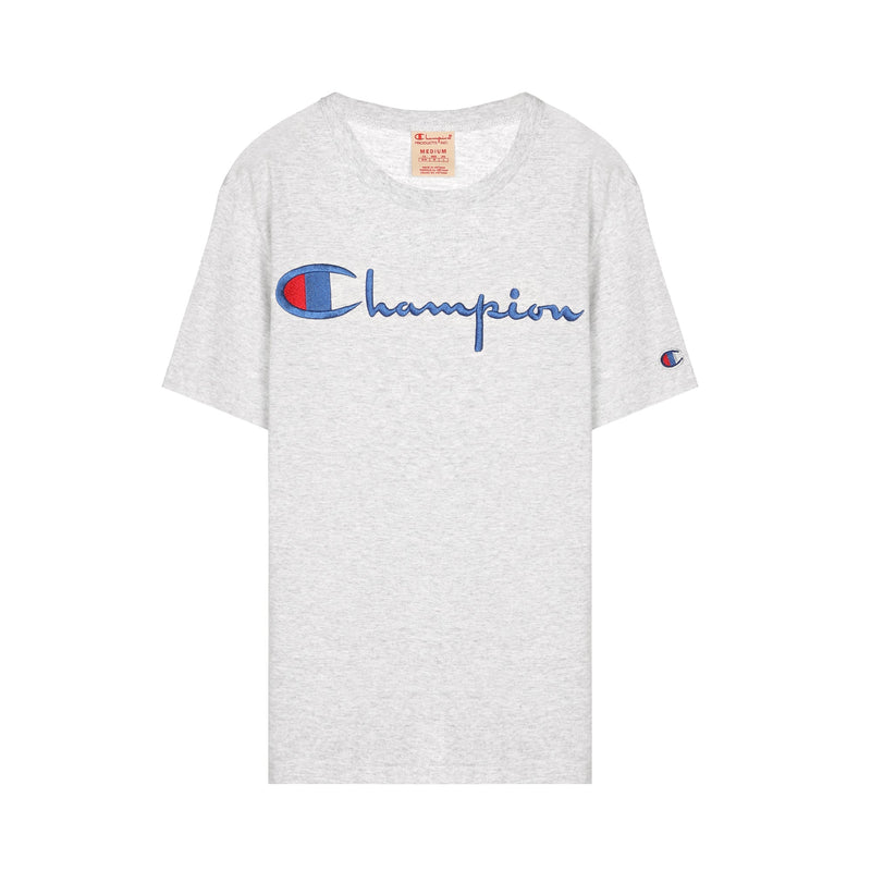 Champion Script Logo Crew Neck T-shirt | Designer code: 210972 | Luxury Fashion Eshop | Lamode.com.hk