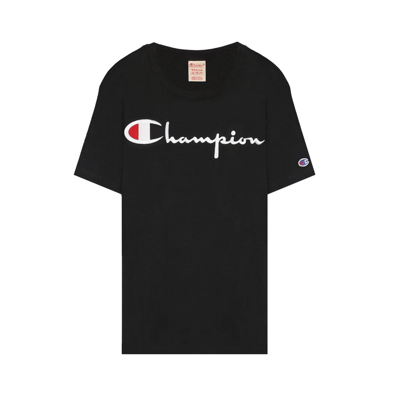 Champion Script Logo Crew Neck T-shirt | Designer code: 210972 | Luxury Fashion Eshop | Lamode.com.hk