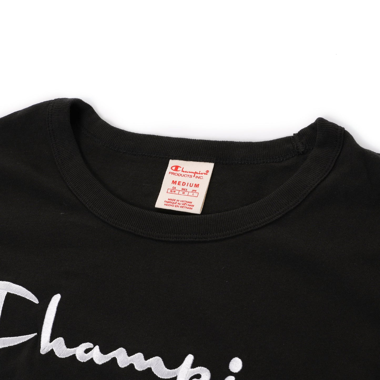 Champion Script Logo Crew Neck T-shirt | Designer code: 210972 | Luxury Fashion Eshop | Lamode.com.hk