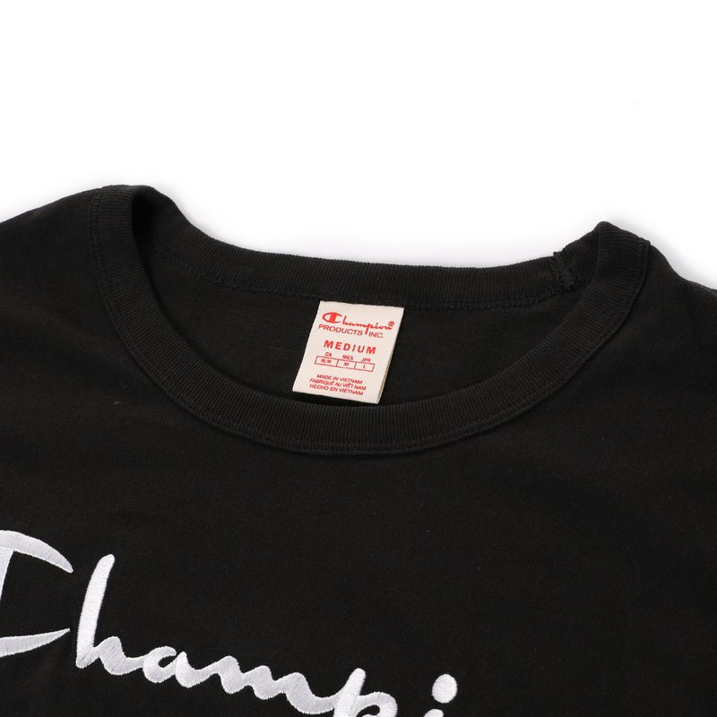 Champion Script Logo Crew Neck T-shirt | Designer code: 210972 | Luxury Fashion Eshop | Lamode.com.hk
