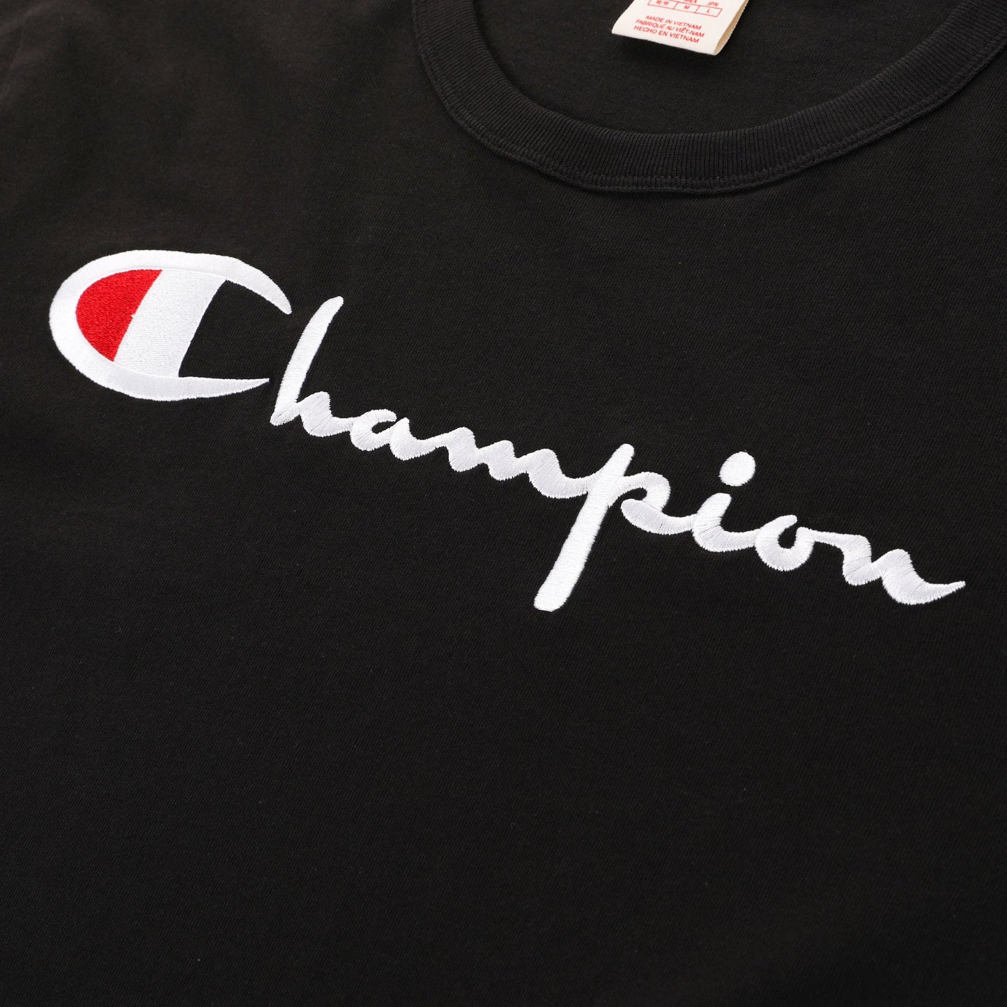Champion Script Logo Crew Neck T-shirt | Designer code: 210972 | Luxury Fashion Eshop | Lamode.com.hk