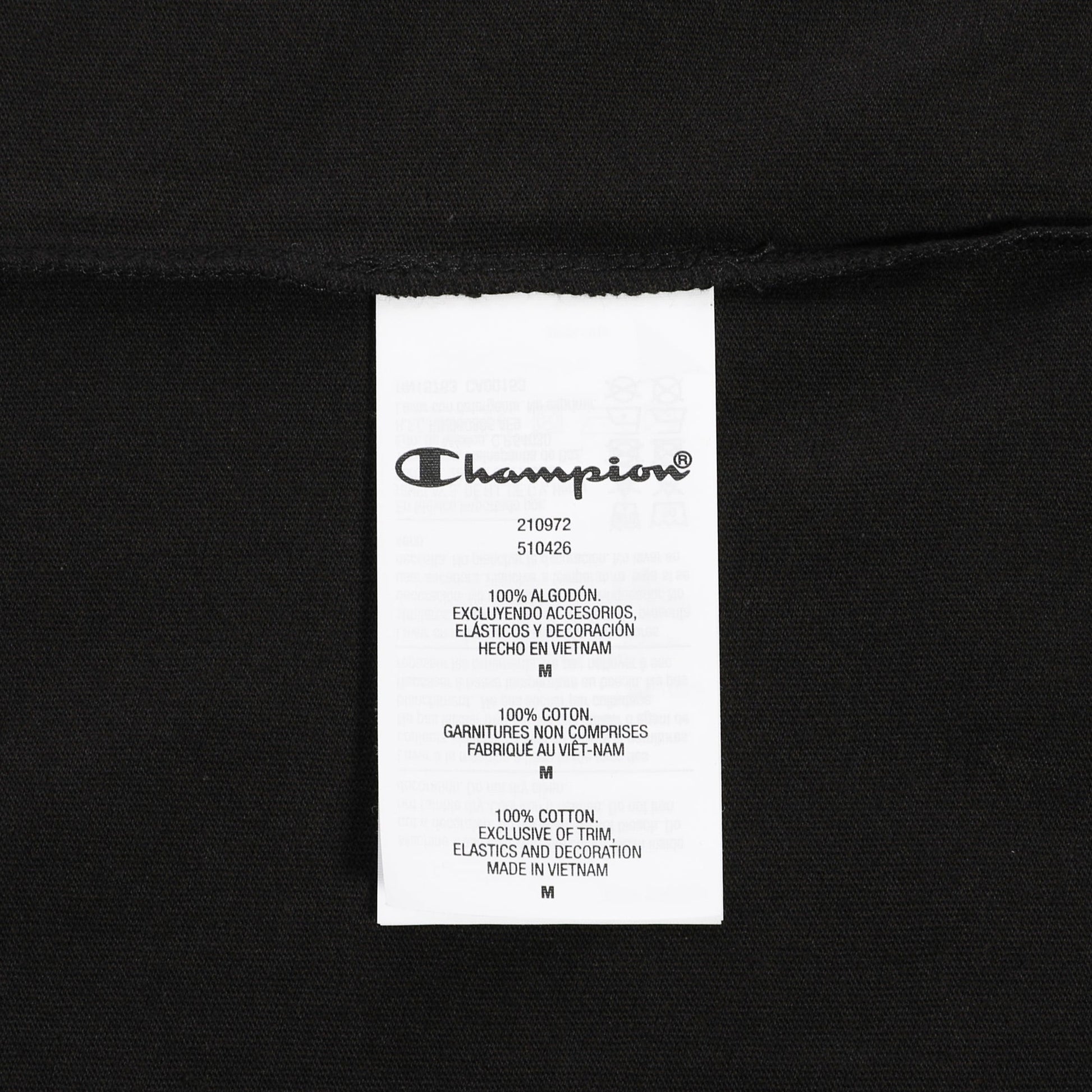Champion Script Logo Crew Neck T-shirt | Designer code: 210972 | Luxury Fashion Eshop | Lamode.com.hk