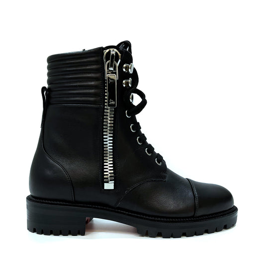 Christian Louboutin Ankle Combat Boots | Designer code: 3201059 | Luxury Fashion Eshop | Lamode.com.hk