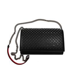 Christian Louboutin Paloma Spiked Leather Clutch Crossbody Bag | Designer code: 3175013 | Luxury Fashion Eshop | Lamode.com.hk