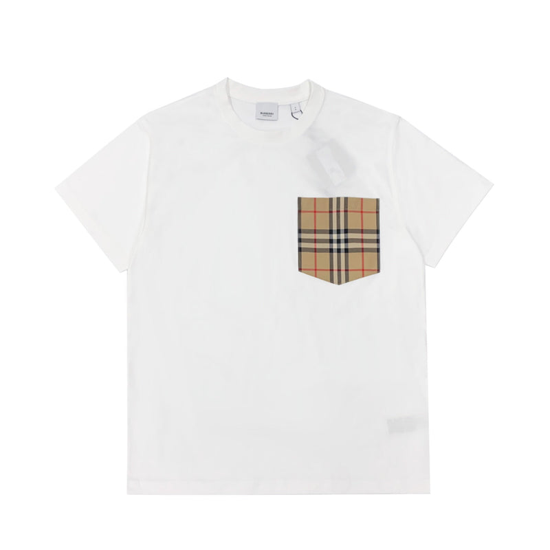 Burberry Check Pocket T-shirt | Designer code: 8043386 | Luxury Fashion Eshop | Lamode.com.hk