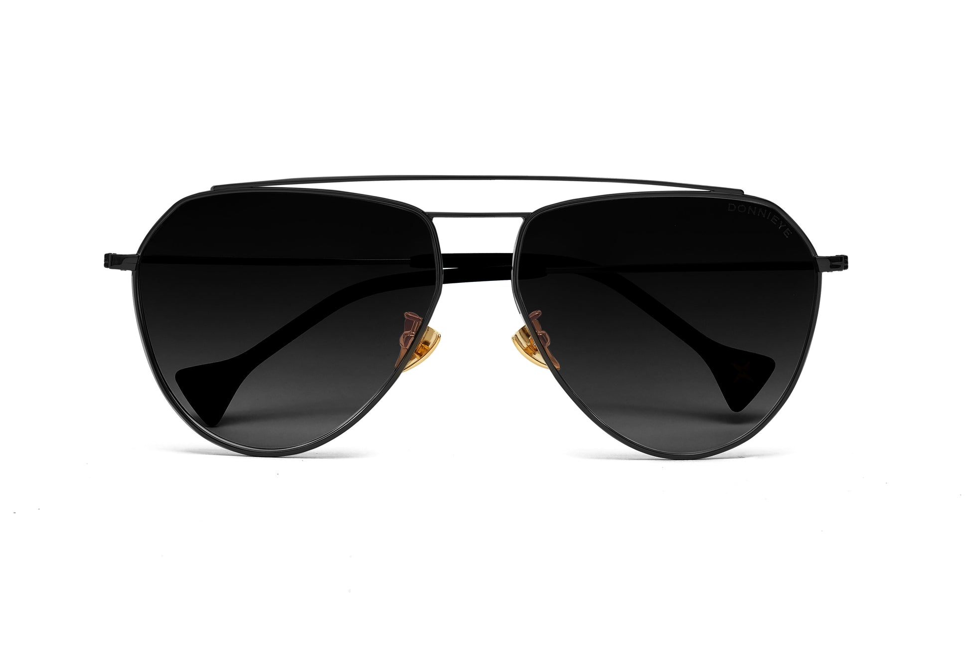 Donnieye Divine Black Aviator Sunglasses | Designer code: DYDIVINE | Luxury Fashion Eshop | Lamode.com.hk