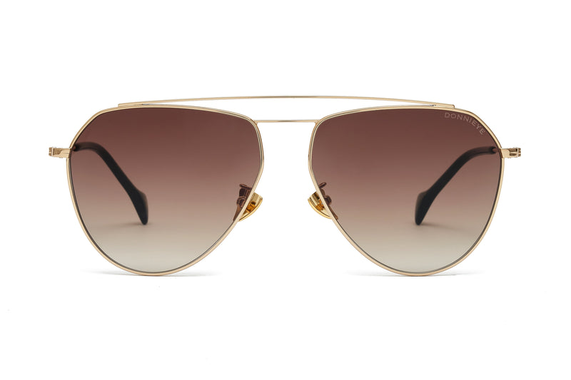 Donnieye Divine Black Aviator Sunglasses | Designer code: DYDIVINE | Luxury Fashion Eshop | Lamode.com.hk