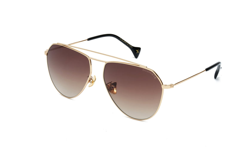 Donnieye Divine Black Aviator Sunglasses | Designer code: DYDIVINE | Luxury Fashion Eshop | Lamode.com.hk