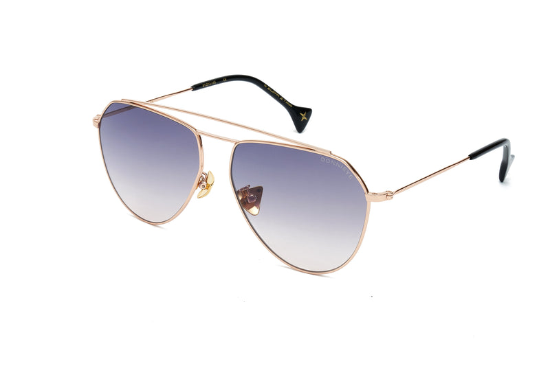 Donnieye Divine Black Aviator Sunglasses | Designer code: DYDIVINE | Luxury Fashion Eshop | Lamode.com.hk