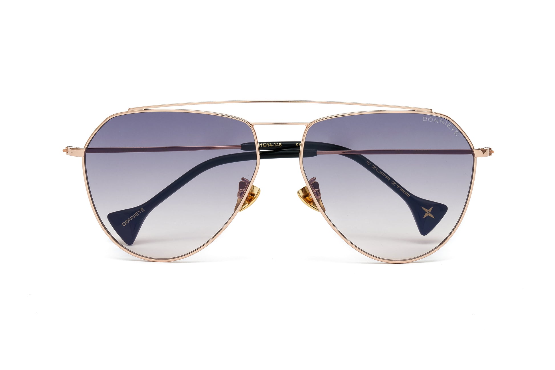 Donnieye Divine Black Aviator Sunglasses | Designer code: DYDIVINE | Luxury Fashion Eshop | Lamode.com.hk