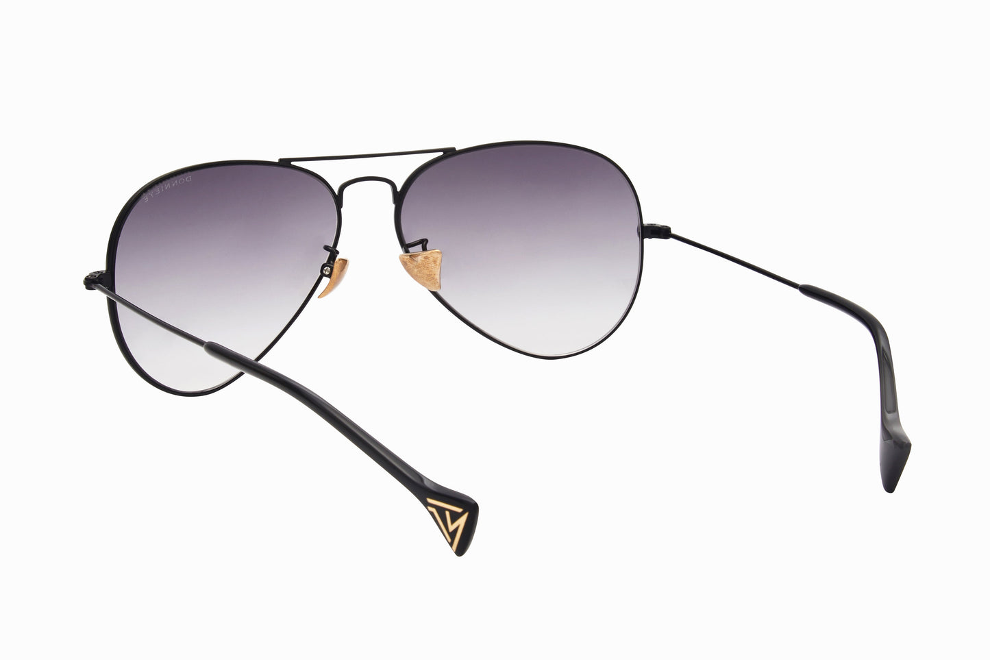 Donnieye Eternity Black Aviator Sunglasses | Designer code: DYETERNITY | Luxury Fashion Eshop | Lamode.com.hk