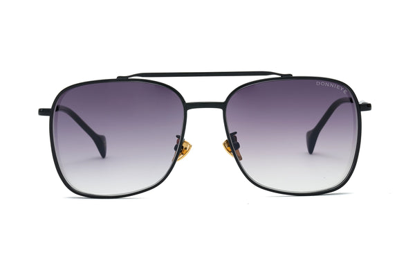 Donnieye Fearless Black Aviator Sunglasses | Designer code: DYFEARLESS | Luxury Fashion Eshop | Lamode.com.hk